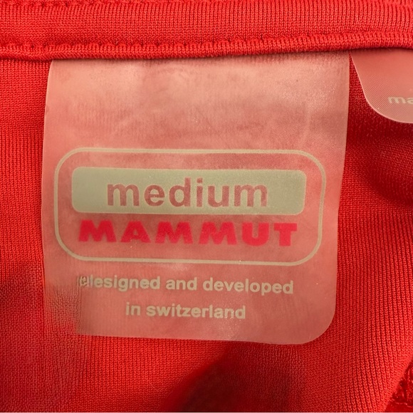 Mammut Red Pullover with White Accents - Picture 7 of 7